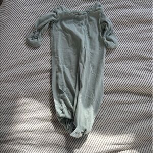 Light Teal Baby knotted gown